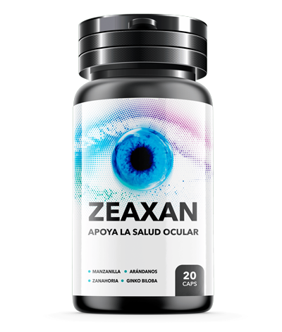 Frasco de suplemento Zeaxan